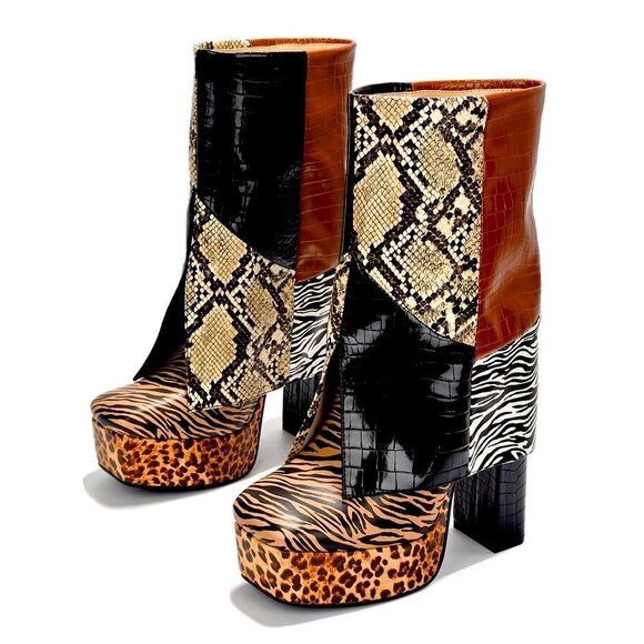 Mixed Emotions Boots Multi - Picture 5 of 5